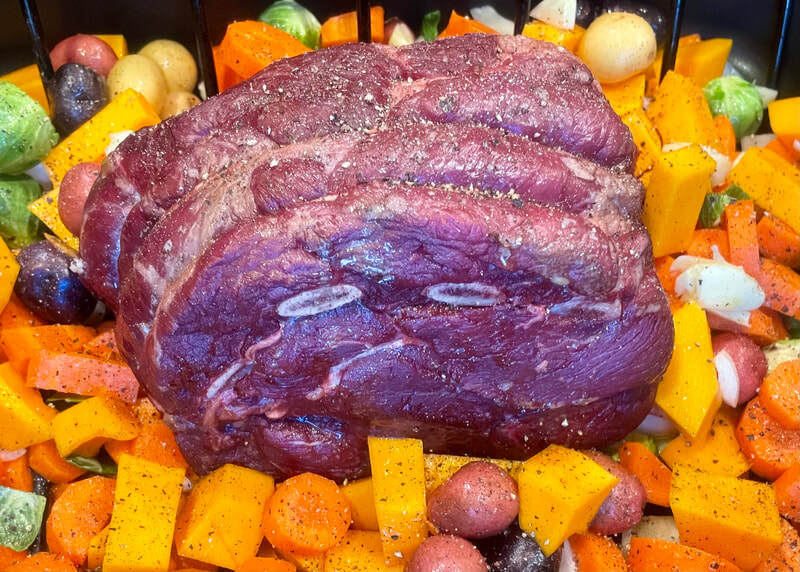 Yak cross-rib roast