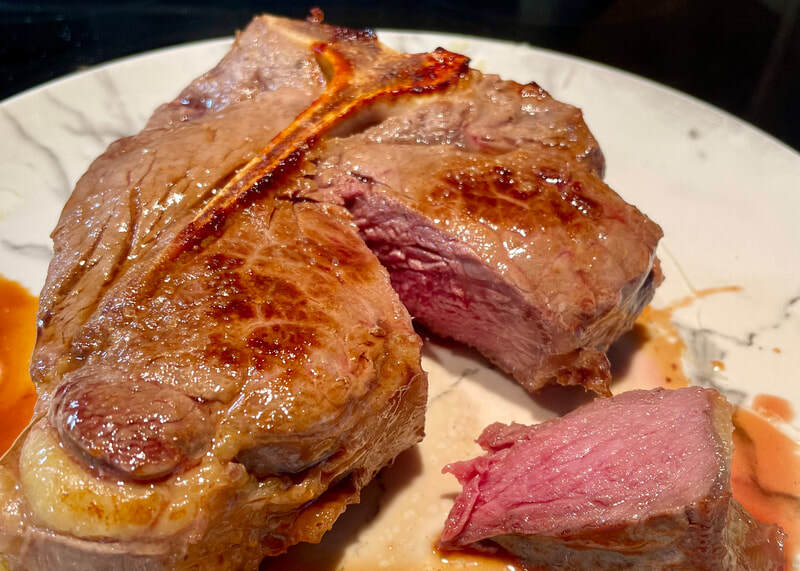Yak T-bone steak