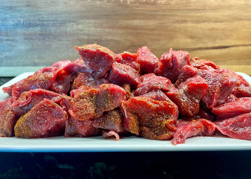 Yak stew meat